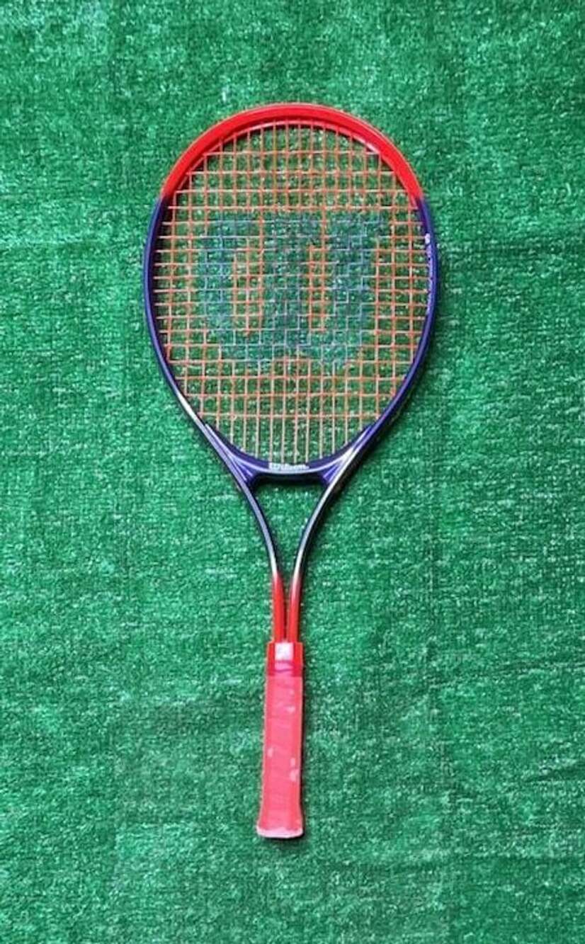 Wilson Rak Attak Jr 25 Junior Tennis Racquet Red Purple